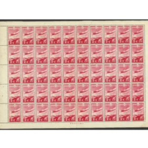 プレミア切手シート　愛国募金